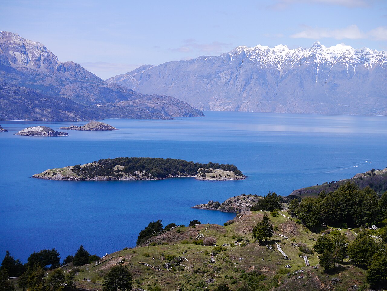 Paisaje de la Carretera Austral en Chile